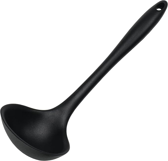 Chef Craft Premium Silicone Cooking Ladle, 11.25 inch by ChefCraft