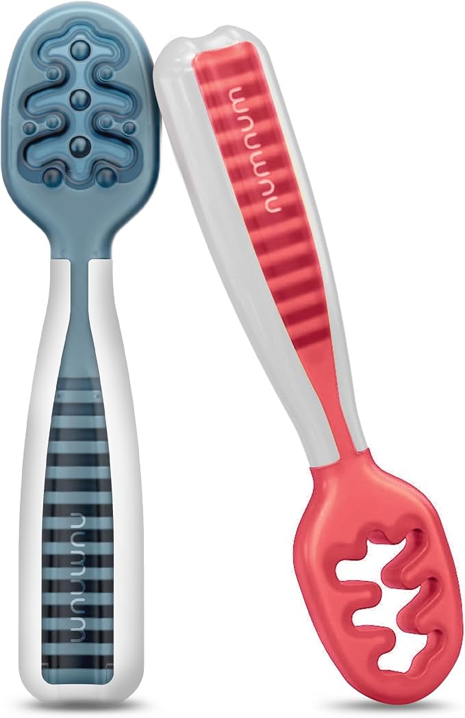 NumNum Baby Spoons Set, Baby Essentials Pre-Spoon GOOtensils by NumNum
