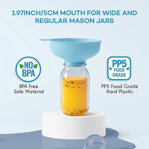 Pisol Wide Mouth Versatile Funnel, Canning Funnels - Image 3