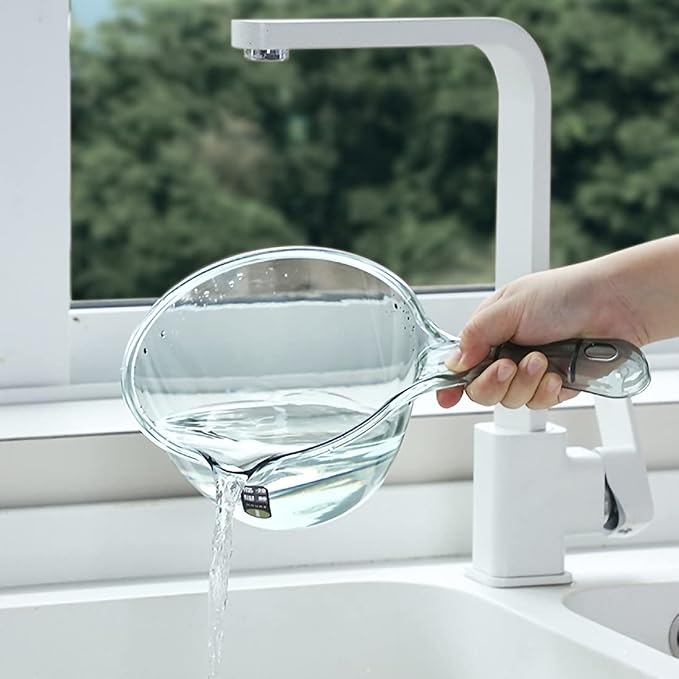 Plastic Water Ladle, Bath Ladle, Shower Bucket, Water Bath Scoop, Bathroom - Image 2