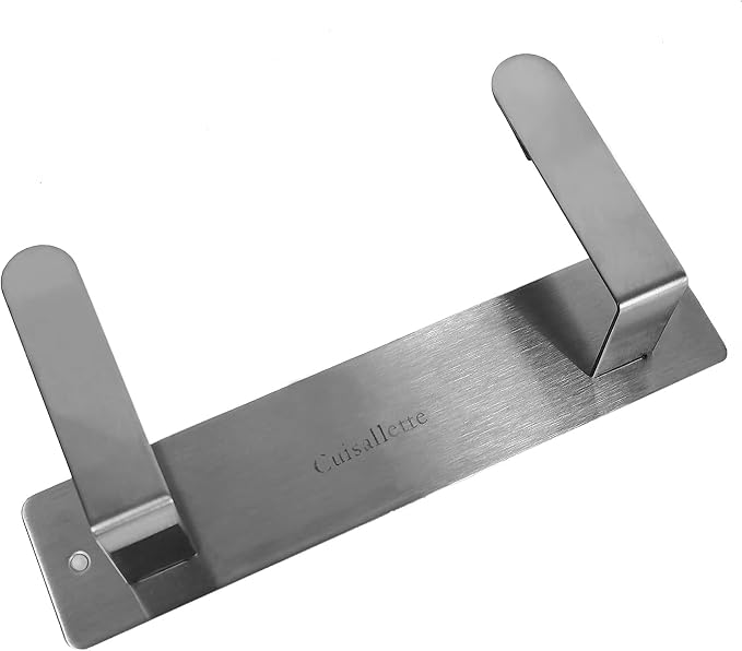 Stainless Steel Wall Mounted Cutting Board Holder Punch-free Multifunctional - Image 7