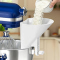 KingofKings Funnel for Kitchen Aid Accessories and Attachments, Flour Funnels by Kingofkings