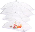 JULBEAR 4 Pcs Extra Large Mesh Food Cover Tent Umbrella Food Screen Covers by JULBEAR