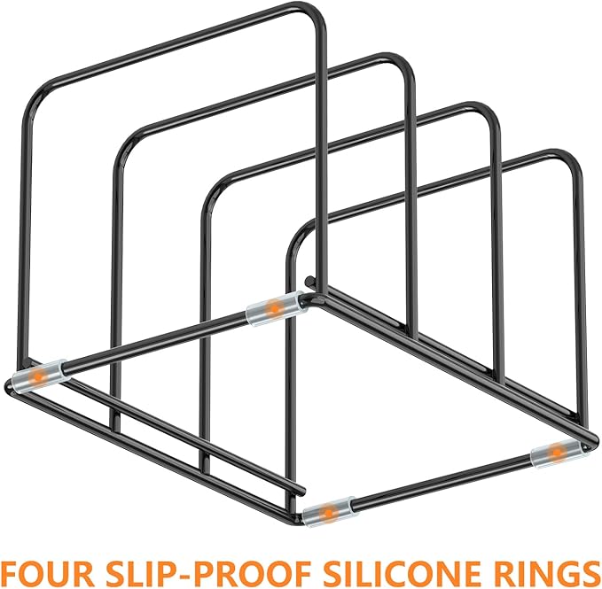 KORRTFID Kitchen Cabinet Organizer, Divided Holder - Image 3