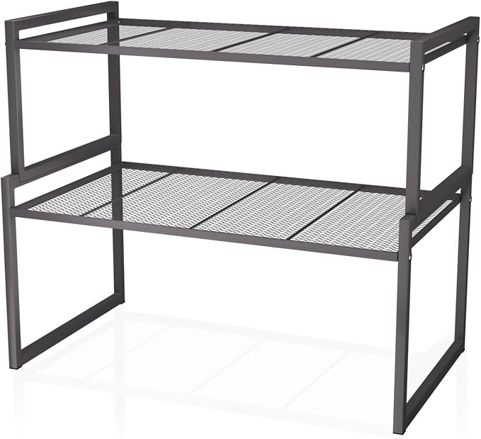 Set of 2 Cabinet Organizers 12.6''W 44 LBS Load Capacity Heavy Duty Kitchen by BlisXybion