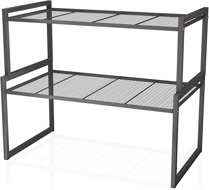 Set of 2 Cabinet Organizers 16.1''W 44 LBS Load Capacity Heavy Duty Kitchen by BlisXybion