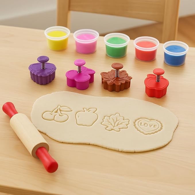 Mrs. Anderson's Baking Pie Crust Cookie Cutters, Spring-Action Embossing Cutters - Image 5