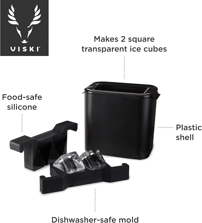 Viski Glacier Ice Maker, Ice Cube Mold - Image 4