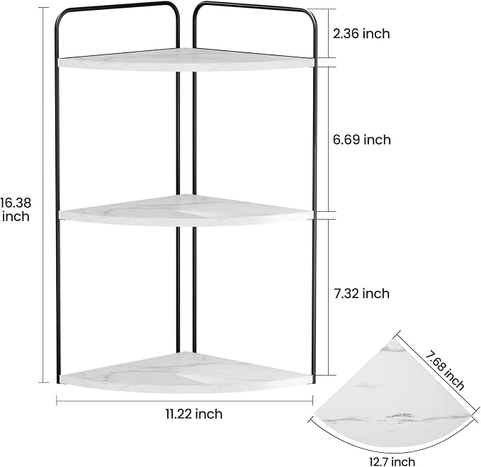 Forest Angle Bathroom Counter Organizer, Countertop Organizer, Vanity Organizers - Image 3
