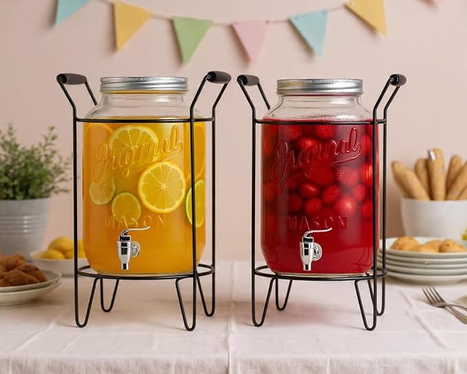 2 PACK-2 GALLON Drink Dispensers - Image 2