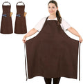 2 Pcs Plus Size Chef Apron, Unisex Professional Apron by FunChaos