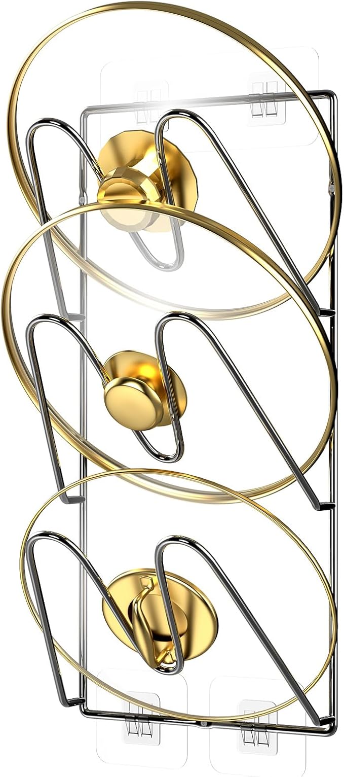 Pot Lid Organizer Rack by Jusgem