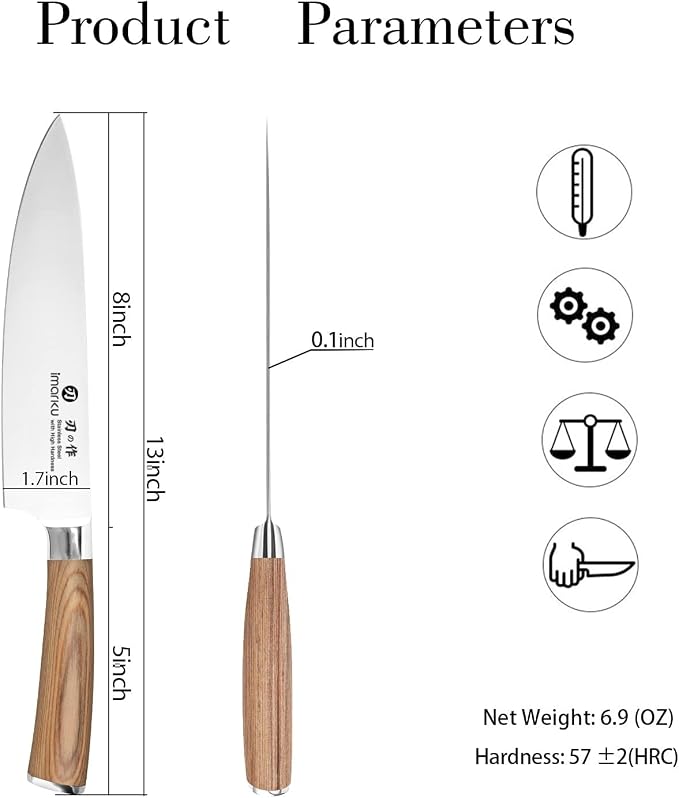 imarku Chef Knife - Image 5