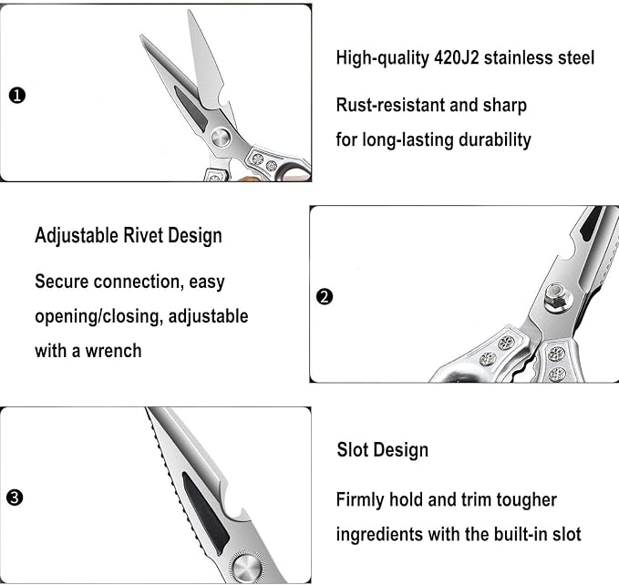 Heavy Duty Kitchen Scissors - Image 7