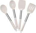 E-far Cooking Utensils Set of 4, Silicone Kitchen Utensils by E-far