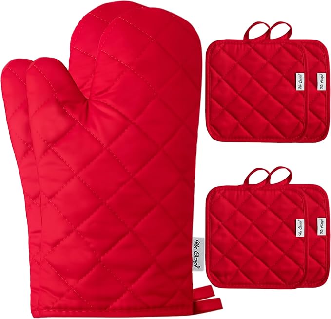 Oven Mitts and Pot Holders Sets by Win+Change