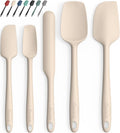 Coukre Silicone Spatula Set of 5, High Temperature Resistant, Food Grade by Coukre