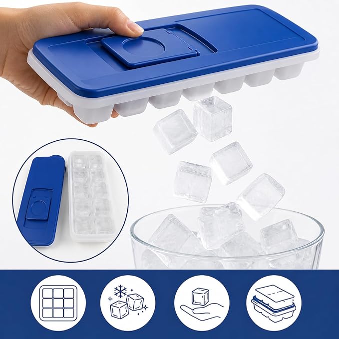 2-Pack No-Spill Ice Cube Trays - Image 5
