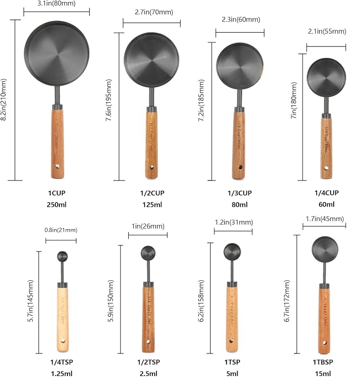 Measuring Cups and Spoons Set - Image 3