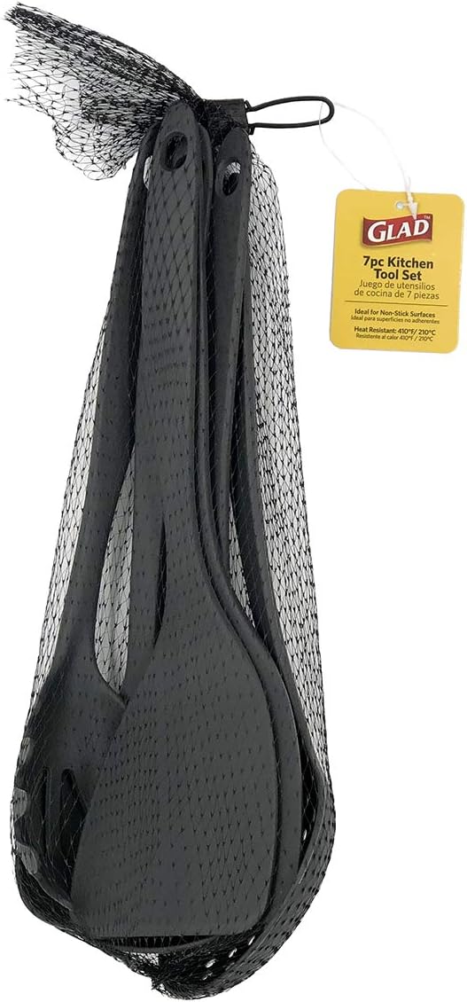 Glad Cooking Kitchen Utensils Set – 7 Pieces, Nylon Tools - Image 5