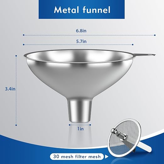 Serinar Stainless Steel Funnel - Image 2