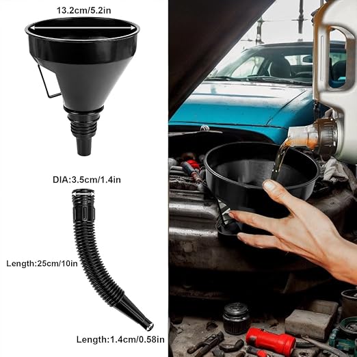 10 PCS Funnels for Automotive Use，Automotive Funnel Set - Image 4