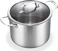 DELARLO Tri-Ply Stainless Steel 6QT Pot by DELARLOCOOKWARE