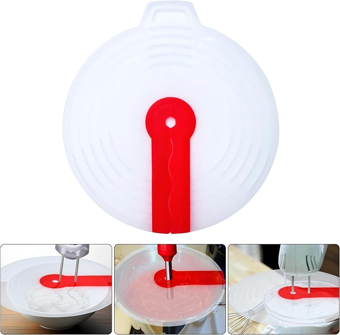 Splatter Guard for Mixer, Hand Mixer Splatter Guard, Cooking Splash Guard for by Unknown
