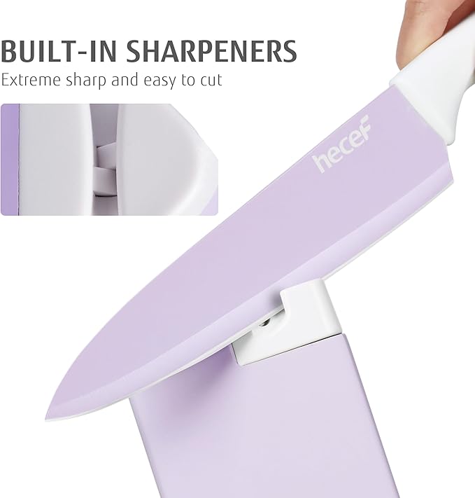 hecef 15 Pieces Kitchen Knife Set - Image 4