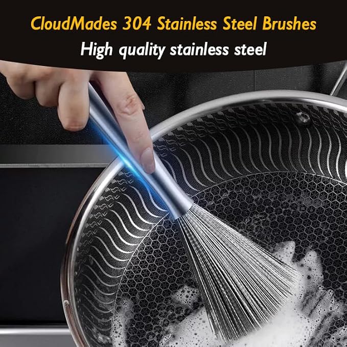 Stainless Steel Dish Brush - Image 5