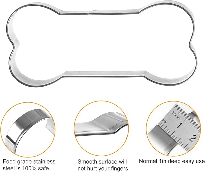Dog Bone Cookie Cutters Biscuit - Image 2