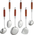 Izurok 18/10 Stainless Steel Kitchen Utensils Set, 6 Piece Cooking Utensils by IzurokBuynow