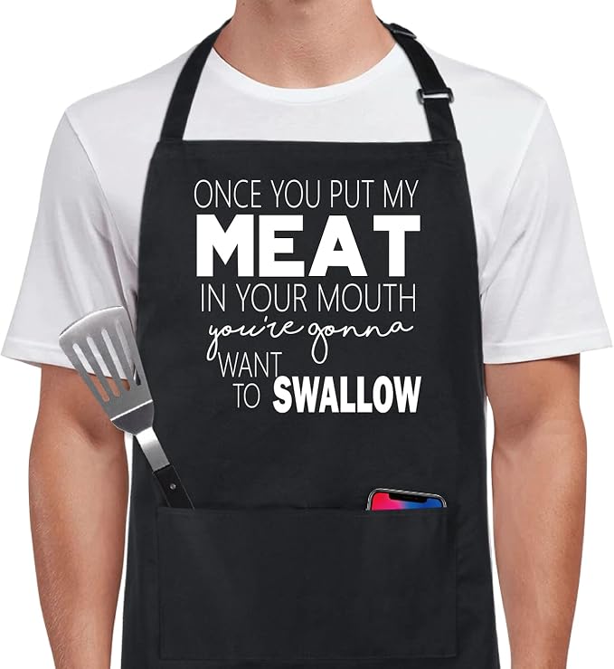 Xornis 100% Cotton Funny Apron by Xornis