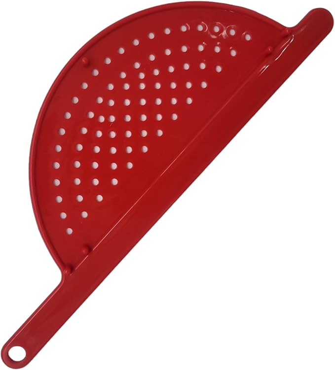 Handy Housewares Handheld Plastic Pot Drainer, Noodle & Pasta Strainer - Image 2