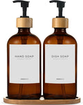 MaisoNovo Glass Dish Soap Dispenser by MaisoNovo-TheArtofSustainableLiving