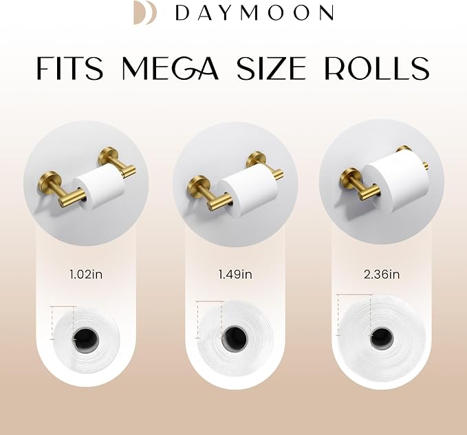 Day Moon™ - Toilet Paper Holder - Modern Roll Holder - Image 6
