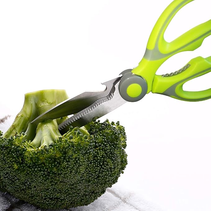 Kitchen Shears, Acelone Premium Heavy Duty Shears Ultra Sharp Stainless Steel - Image 3
