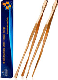 JETKONG 2 Pcs 16-Inch Extra-Large Kitchen Tweezers and Tongs by JETKONG