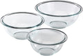 Pyrex Essentials Glass Mixing Bowls Set by Pyrex