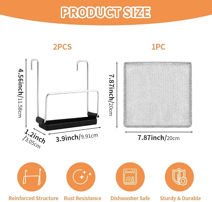 2 Pack Slow Cooker Lid Holder, Stainless Steel Lid Rack - Image 7