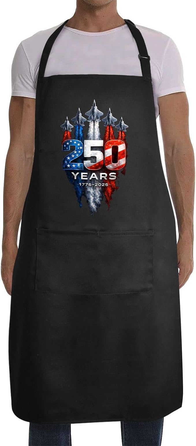 Us 250 Years Of Freedoms Apron by Unknown