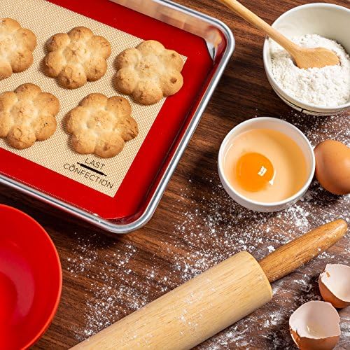 Last Confection Baking Set (2) Silicone Baking Mats and (1) Cooling