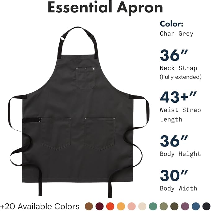hedley & bennett Essential Apron - Image 2