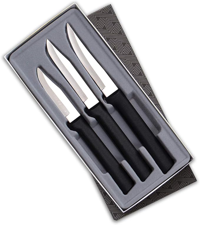 Rada Cutlery Paring Knife Galore Gift Set, 3-Piece Knife Set, Stainless Steel by RadaCutlery