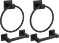 FORIOUS Toilet Paper Holder Wall Mount and Hand Towel Ring Set, SUS 304 by FORIOUS
