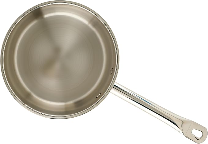 Winco Heavy-Duty Stainless Steel Sauce Pan - Image 7