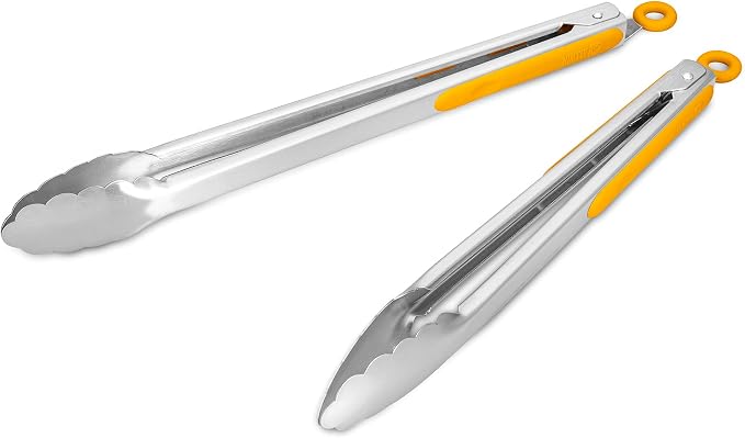 304 Stainless Steel Kitchen Cooking Tongs by ALLWIN-HOUSEWARE