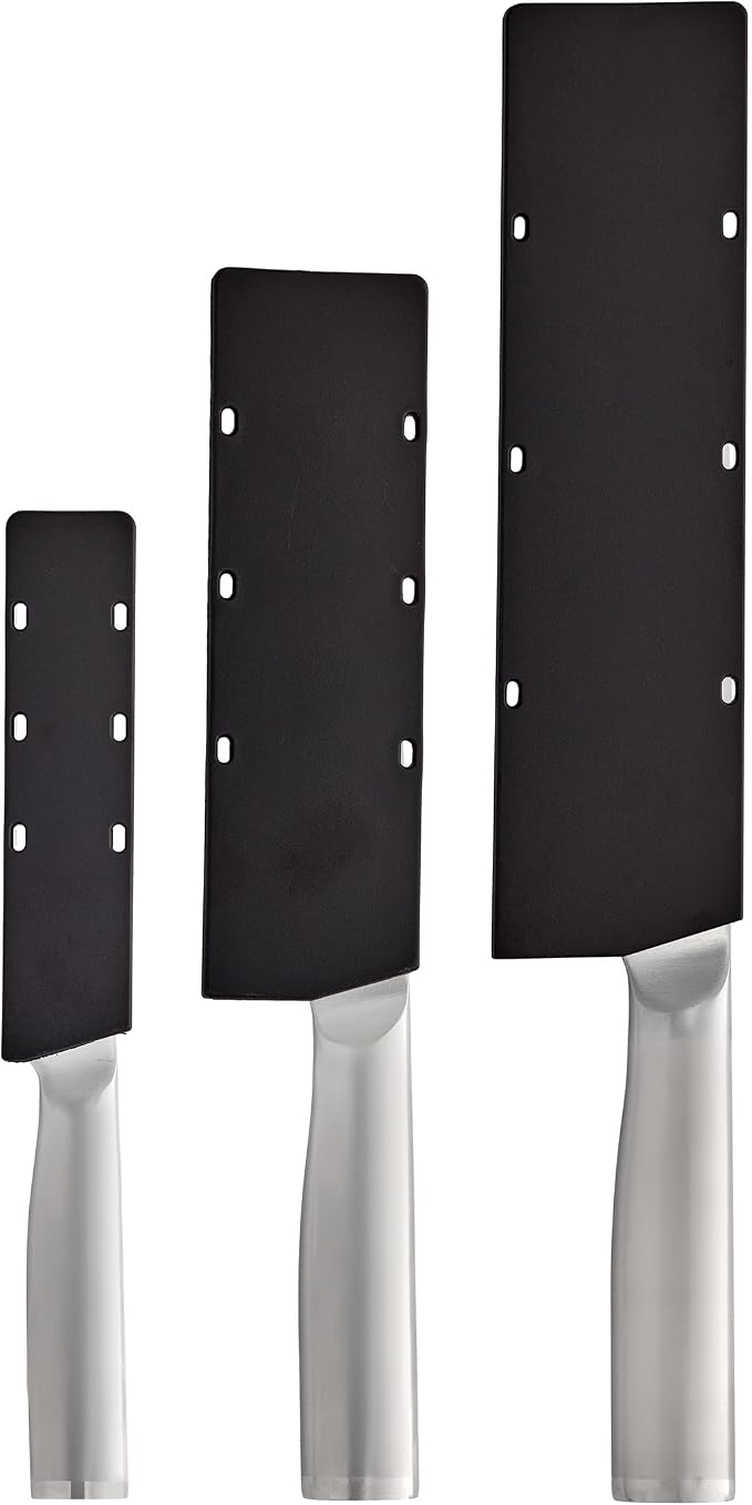 KitchenAid 3 Piece Forged Chef Knife Set High Carbon Japanese Steel, Includes 8 - Image 7