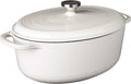 Lodge 7 Quart Enameled Cast Iron Oval Dutch Oven by Lodge