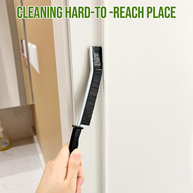 Crevice Cleaning Brush, Bathroom Gap Brush, Grout Brush, Hard Bristle Cleaning - Image 6